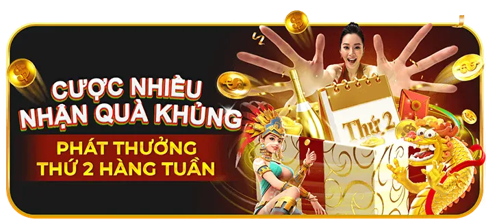 Máy đánh bạc nổ hũ với biểu tượng vàng